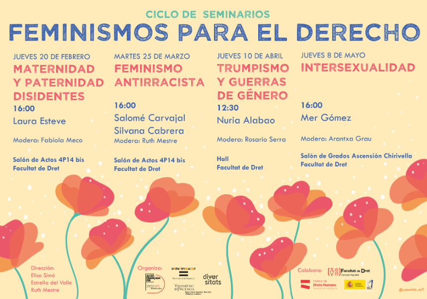 Cartell dels cicles de seminaris