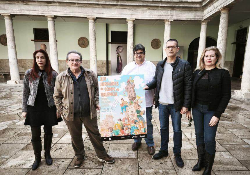 Presentació XIV Jornades Còmic de València.